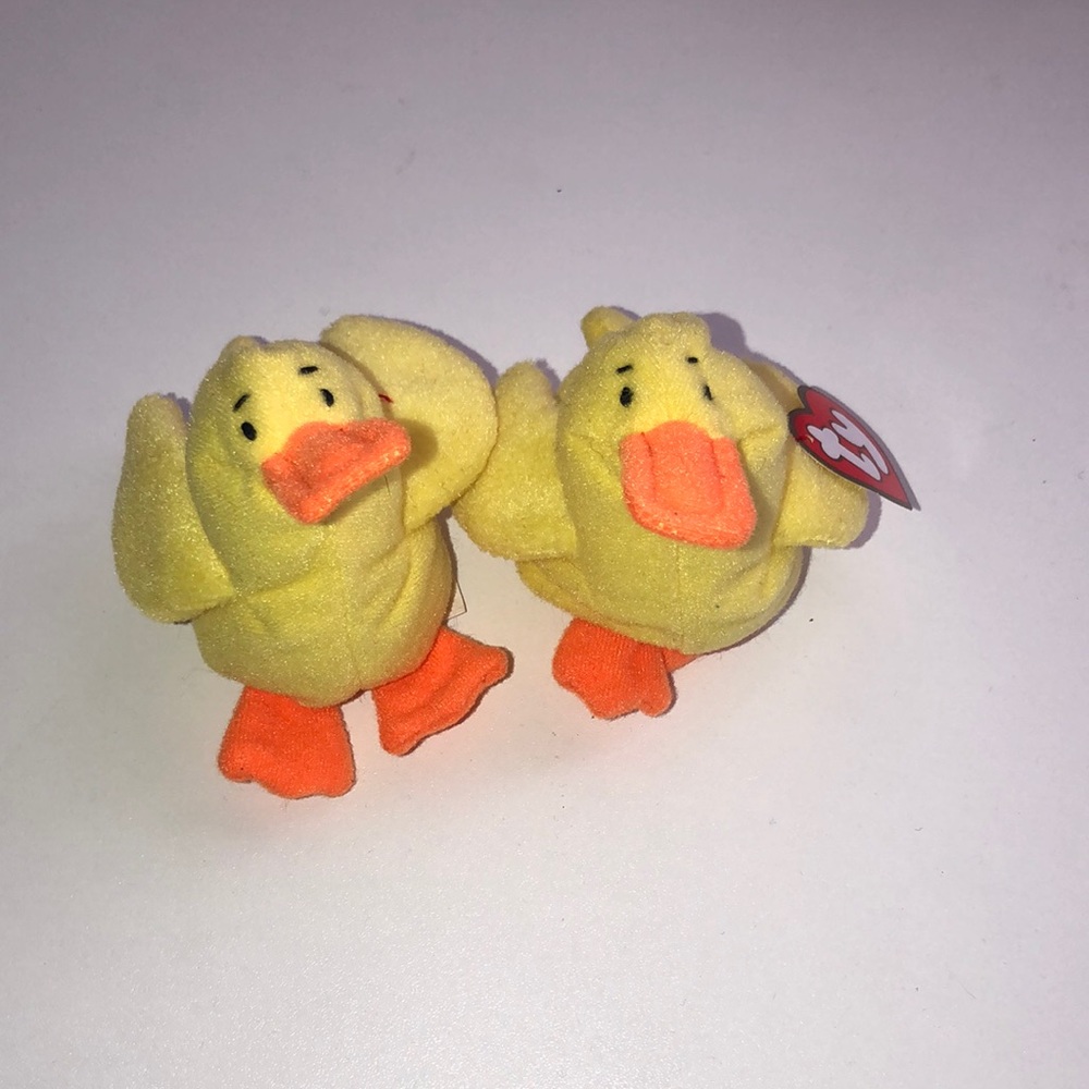 Duck Pair Beanie Babies